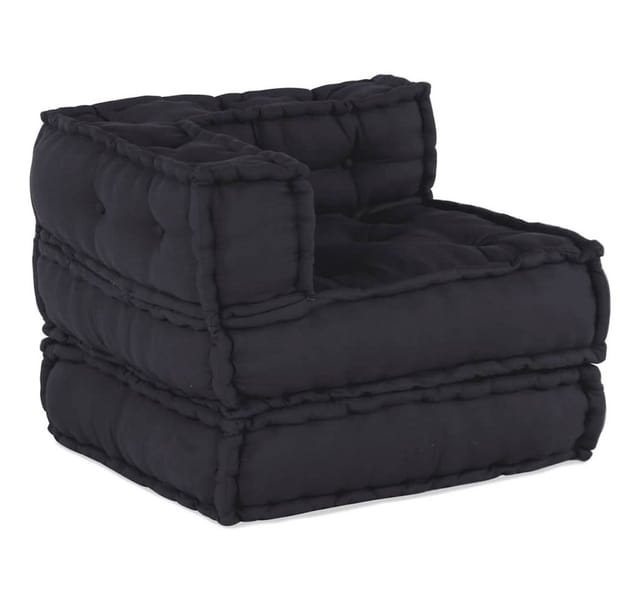 Pouf Modular Anthrazit 70x70x54 Cm Stoff - Vidaxl