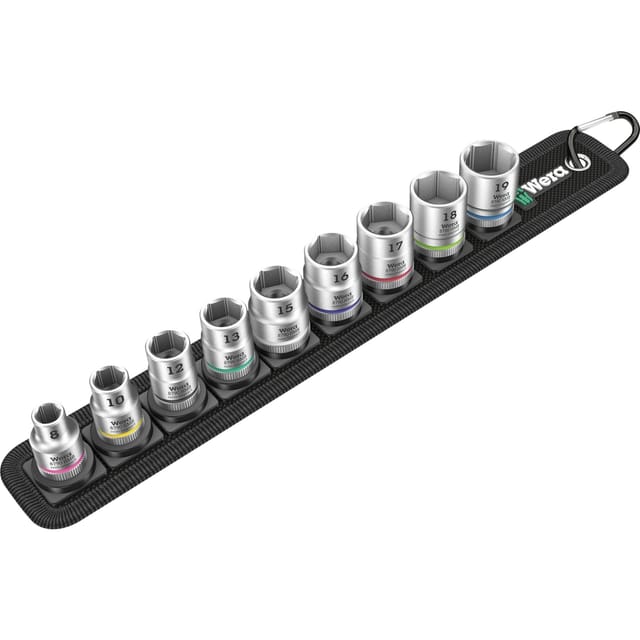 Zyklop Steckschlüsseleinsatz-Satz Belt B4, 3/8", 9-teilig
