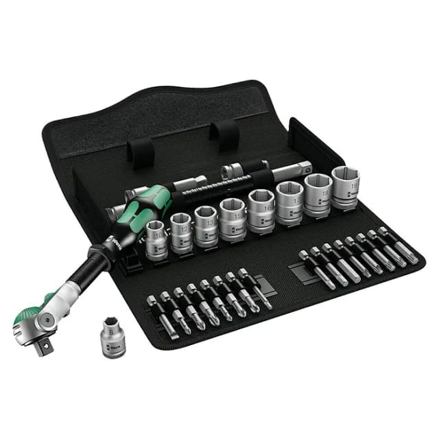 Zyklop Speed-Knarrensatz 8100 SB 6, 3/8", 29-teilig, Werkzeug-Set