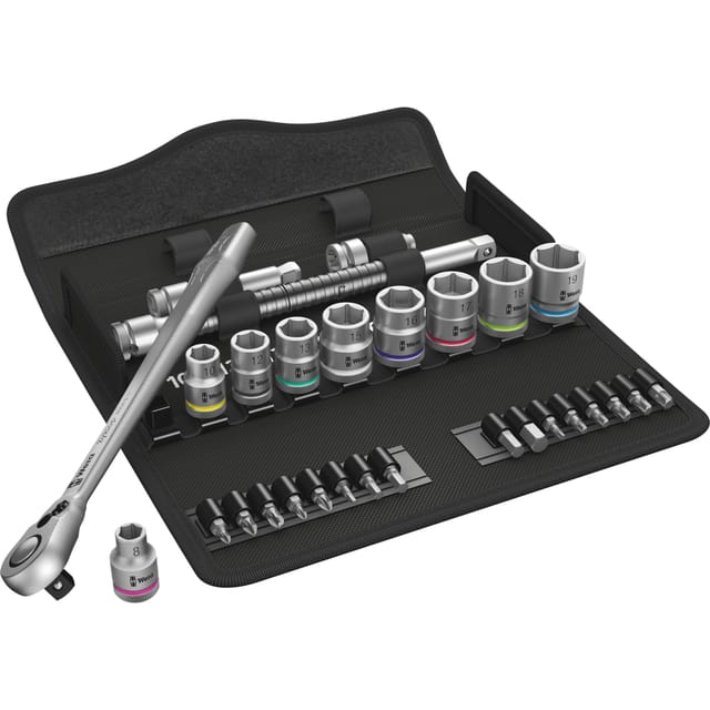 Zyklop Metal-Knarrensatz 8100 SB8, 3/8", Werkzeug-Set