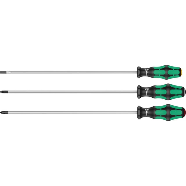 335/350/355/3 Schraubendrehersatz Kraftform Plus, lang