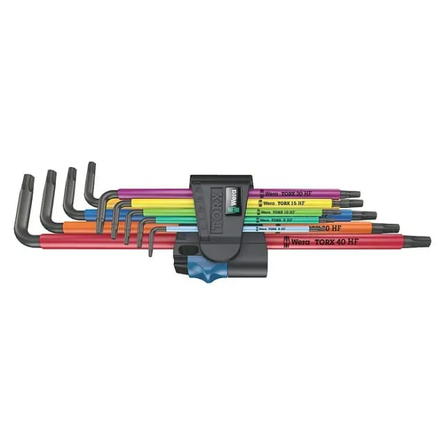 Winkelschlüssel-Satz 967/9 TX XL Multicolour HF 1, Schraubendreher