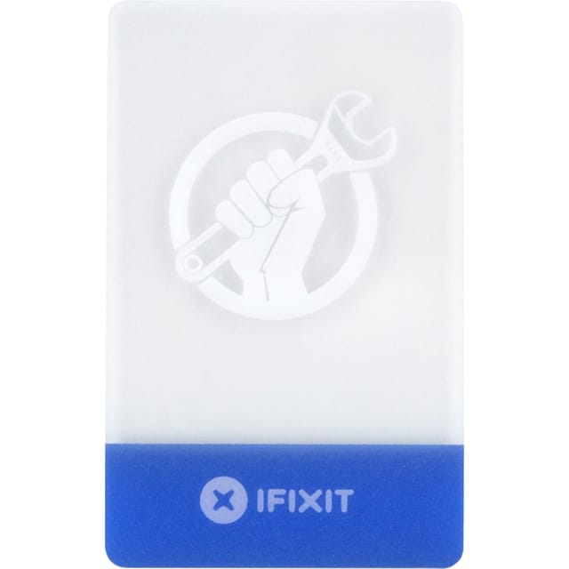 Plastic Cards in Kreditkartengröße, Schaber
