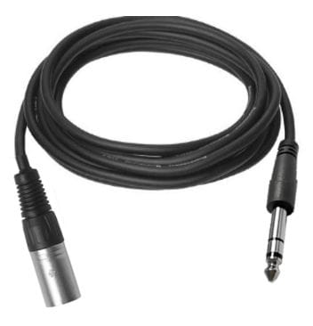Vivolink Proaudxlrjacks1 Audiokabel 1m Xlr 6,35mm Trs Schwarz