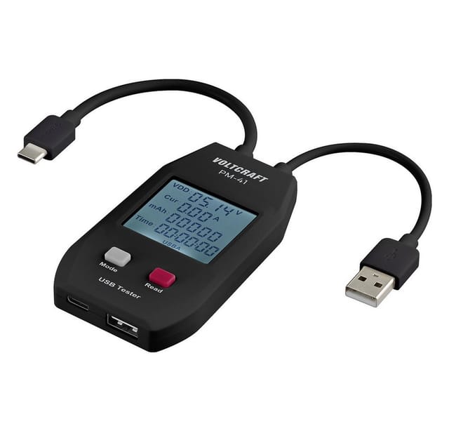 Voltcraft Pm-41 Usb-c® Und Usb Typ A Tester