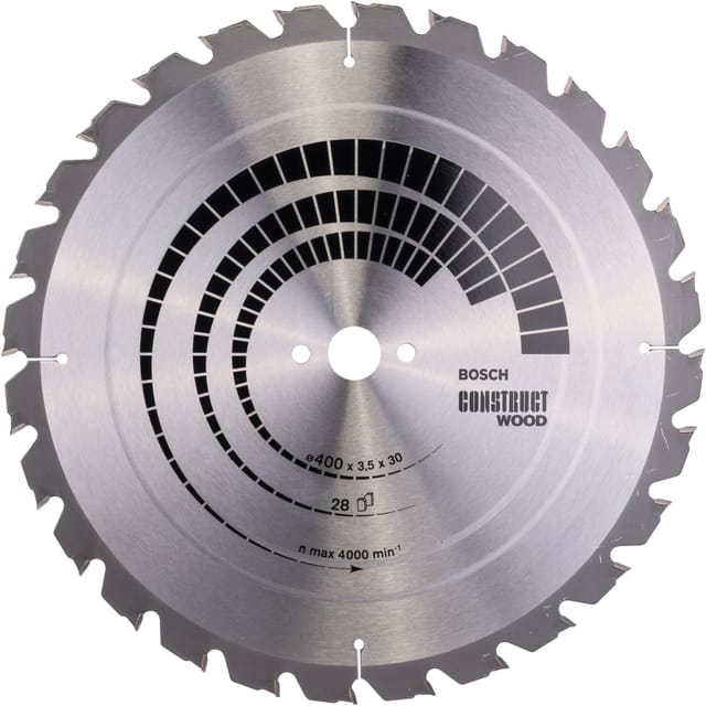 PRO Construct Wood Kreissägeblatt, Ø 400mm, 28Z