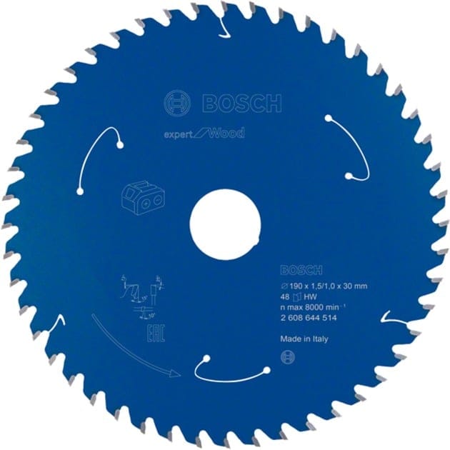 EXPERT Wood Kreissägeblatt, Ø 190mm, 48Z
