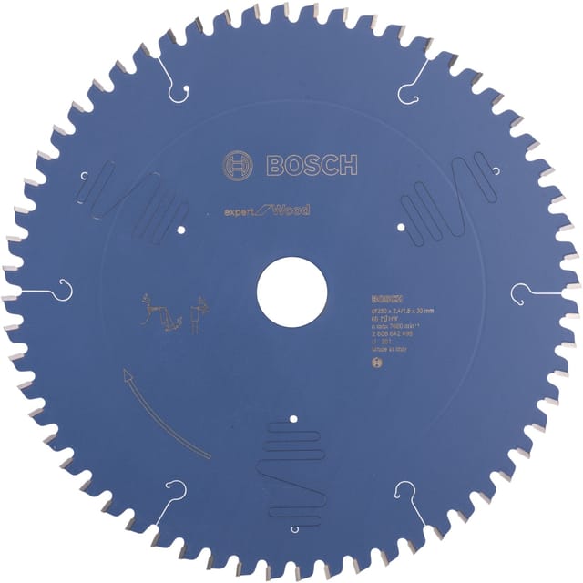 EXPERT Wood Kreissägeblatt, Ø 250mm, 60Z