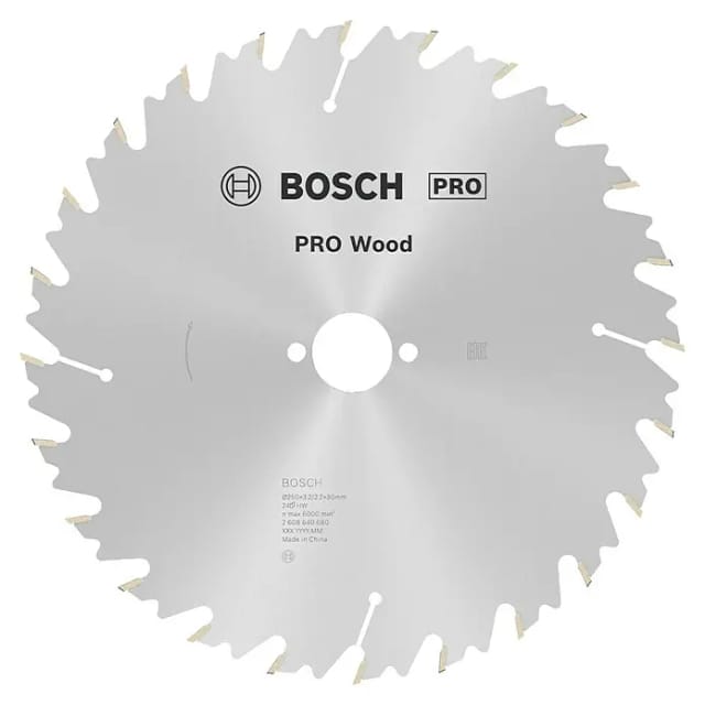 PRO Wood Kreissägeblatt, Ø 250mm, 24Z