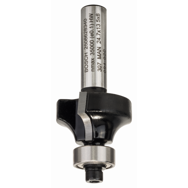 PRO Wood Abrundfräser, Radius 6mm