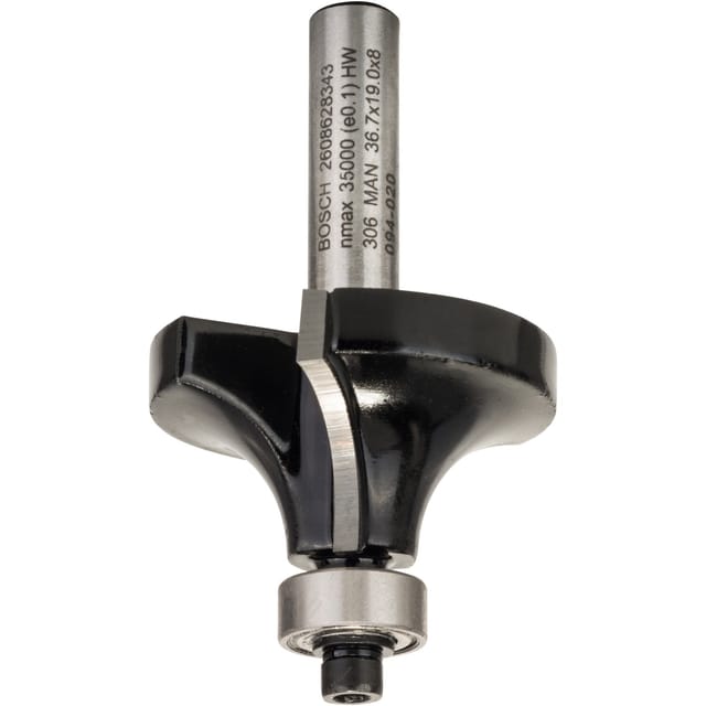 PRO Wood Abrundfräser, Radius 12mm
