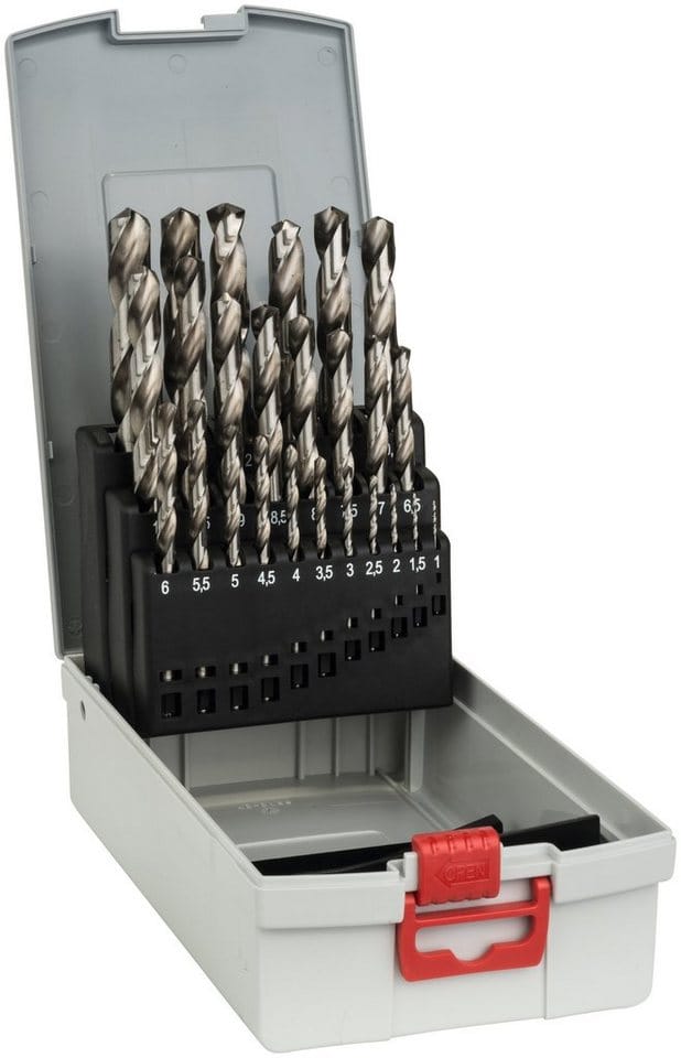 PRO Metal HSS-G Spiralbohrer-Satz, DIN 338, 135°