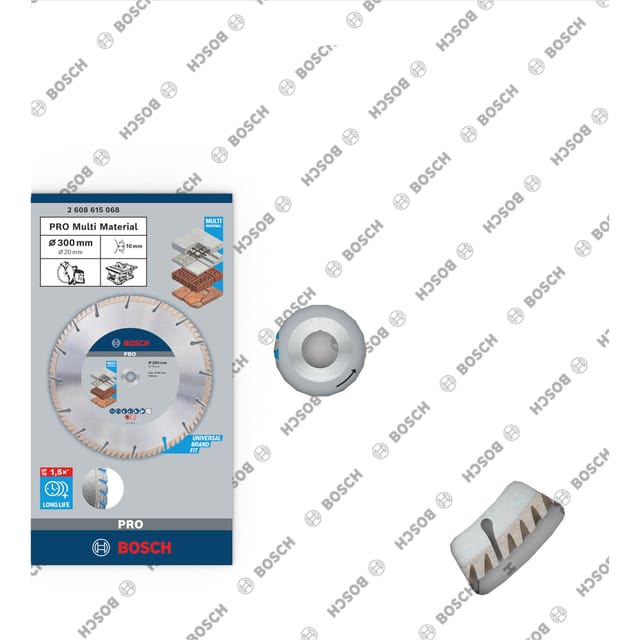PRO Multi Material Diamant-Trennscheibe, Ø 300mm