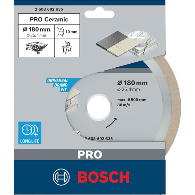 PRO Ceramic Diamant-Trennscheibe, Ø 180mm
