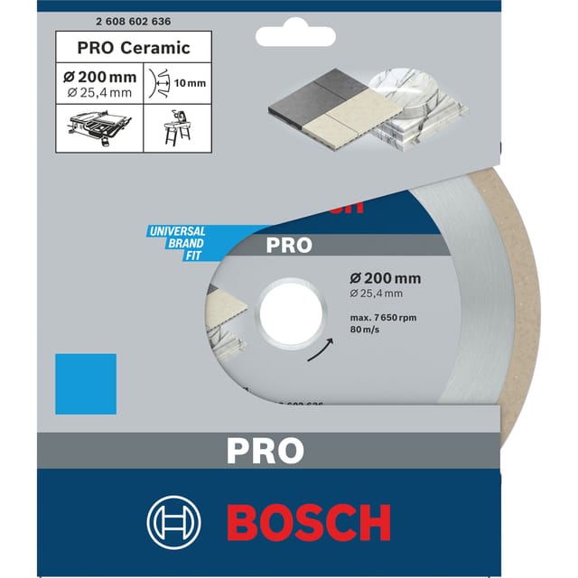 PRO Ceramic Diamant-Trennscheibe, Ø 200mm