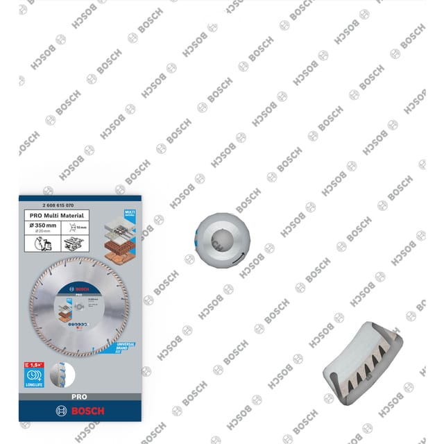 PRO Multi Material Diamant-Trennscheibe, Ø 350mm