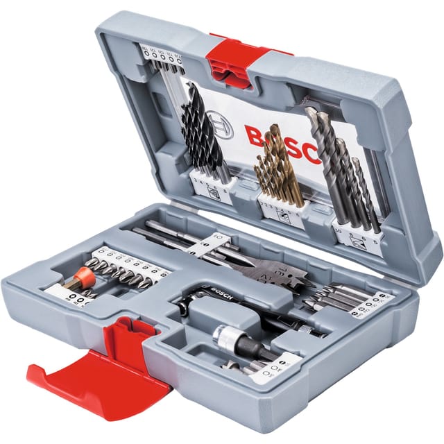 Premium X-Line Bohrer- /Schrauber-Set, 49-teilig, Bohrer- & Bit-Satz