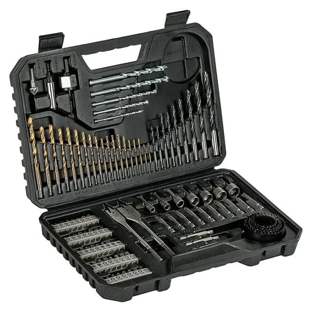 V-Line Bohrer- /Schrauber-Set, 103-teilig, Bohrer- & Bit-Satz