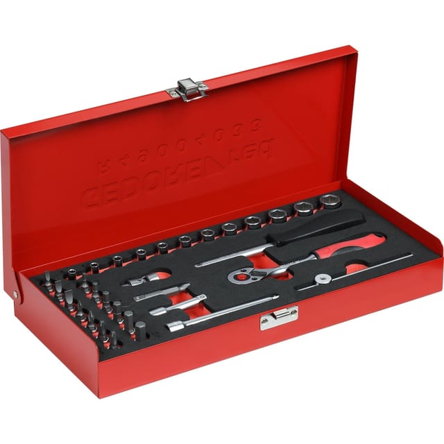 Red Steckschlüssel-Satz 1/4", 32-teilig