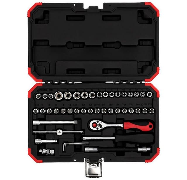 Red Steckschlüssel-Satz 1/4", 46-teilig