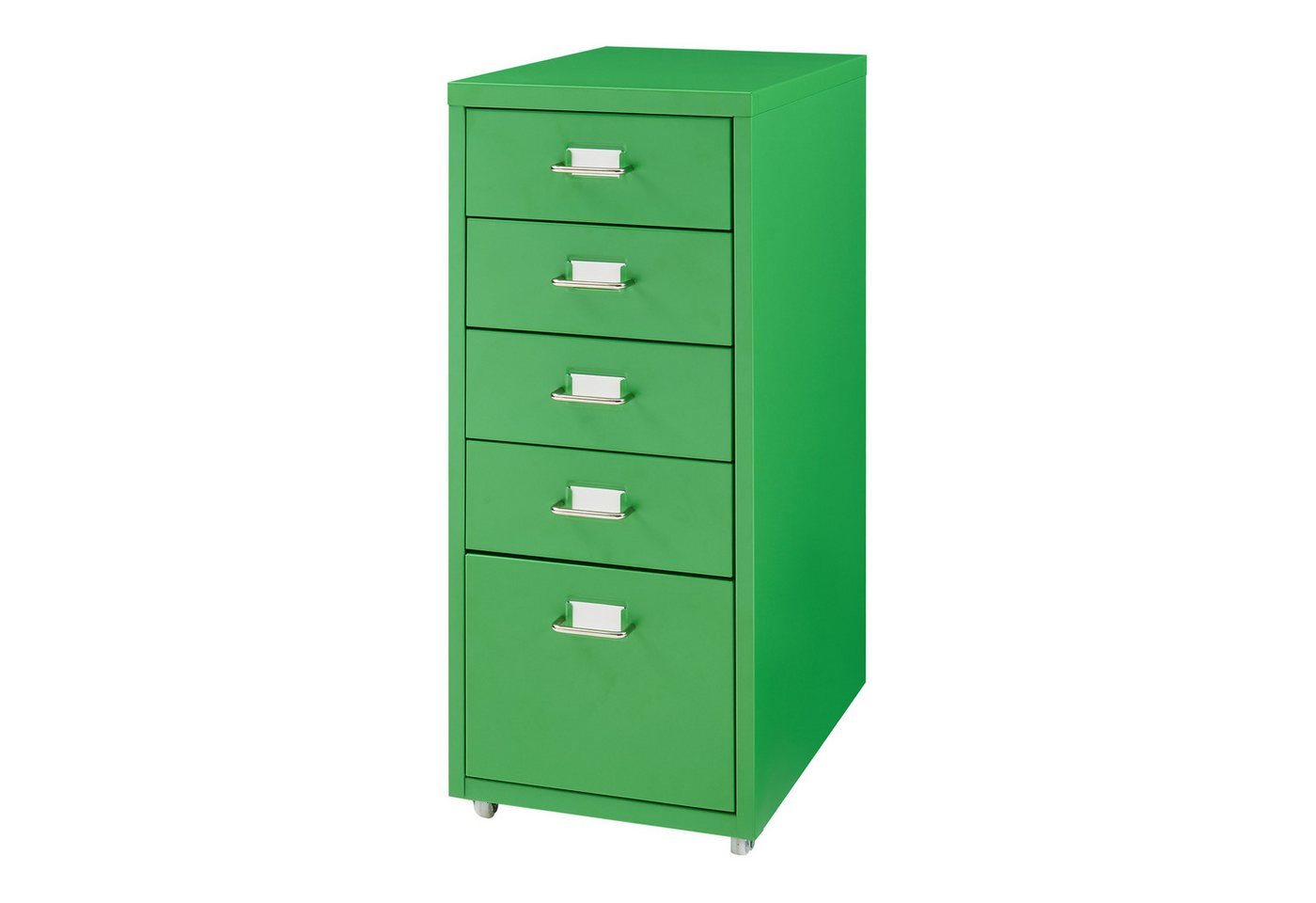 Rollcontainer Kökar Mit 5 Schubladen 69x28x41 Cm Apfelgrün [en.casa] Bild 5