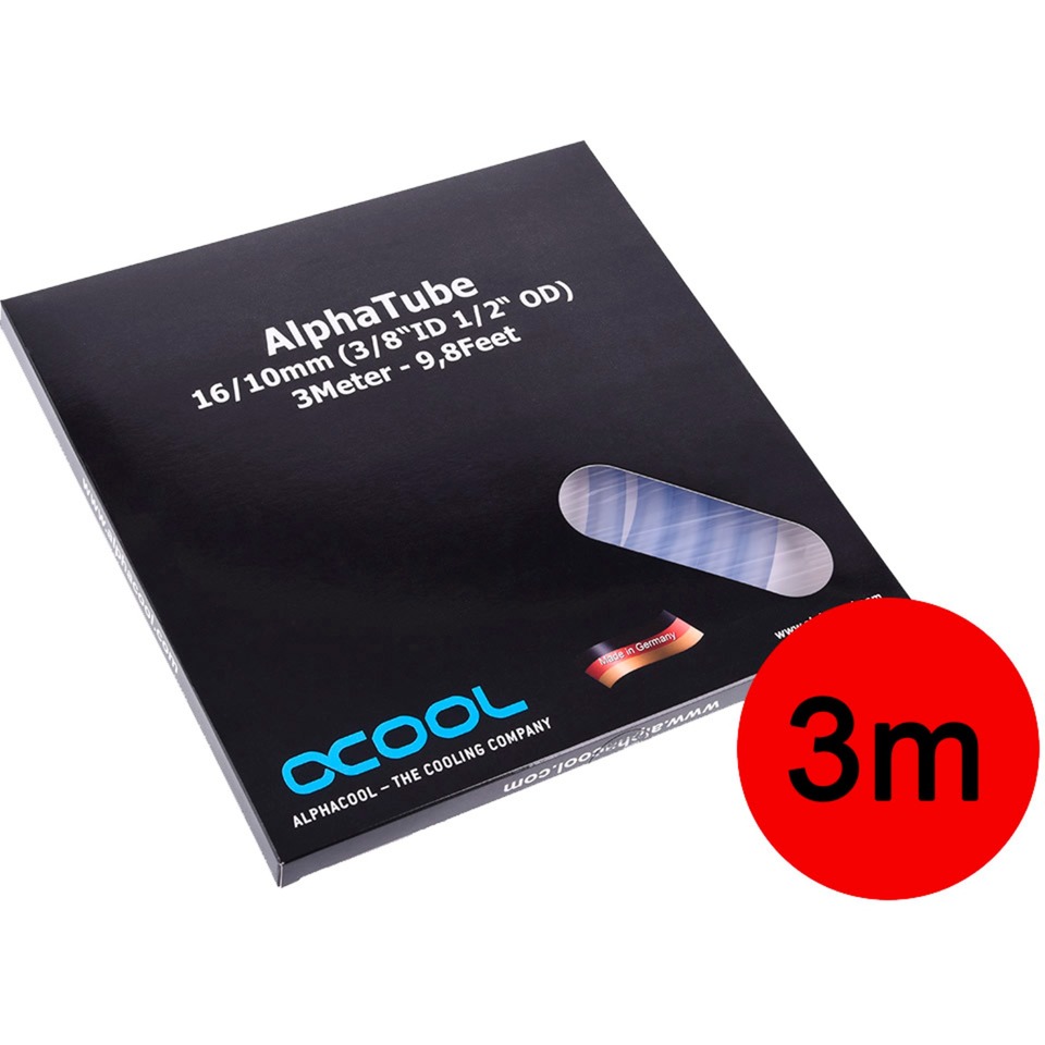 Schlauch AlphaTube HF 16/10 (3/8"ID) - Klar 3m