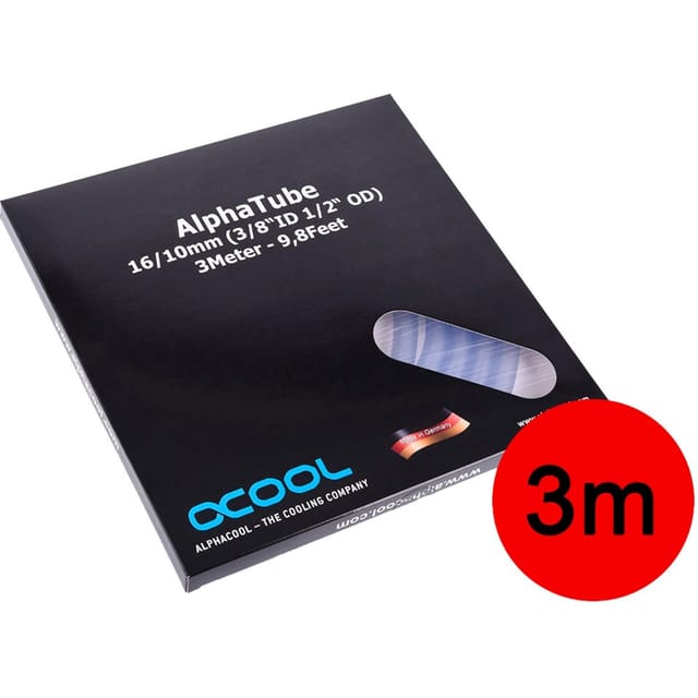 Schlauch AlphaTube HF 16/10 (3/8"ID) - Klar 3m