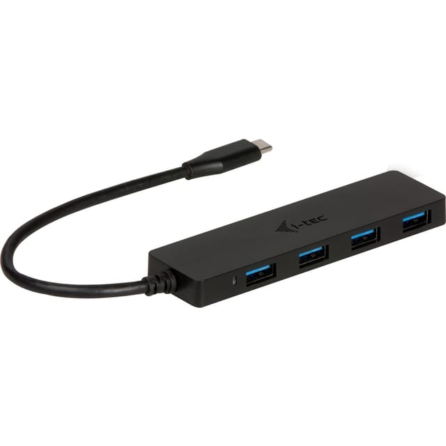 USB-C Slim Passive HUB 4 Port, USB-Hub