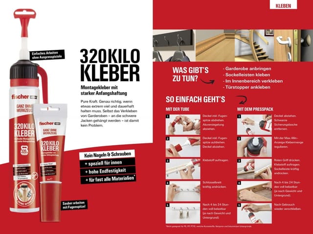 GOW 320 Kilo Kleber, Tube 80ml