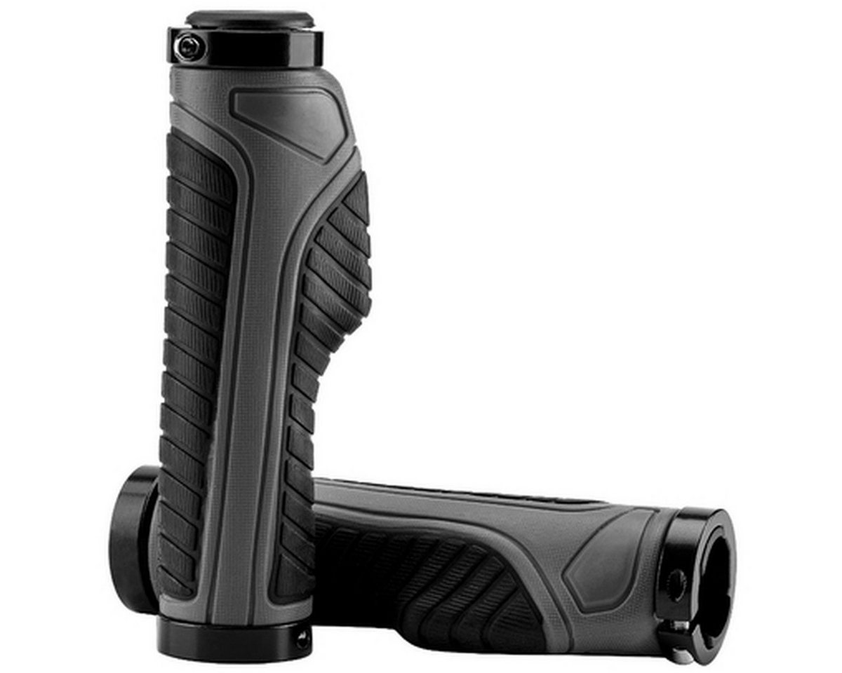 Ergonomische Fahrradgriffe, Durchmesser 22 Mm, Grau Bild 5