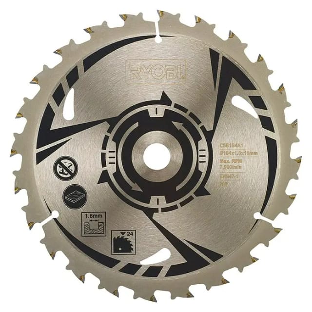 HM-Kreissägeblatt CSB184A1, Ø 184mm, 24Z