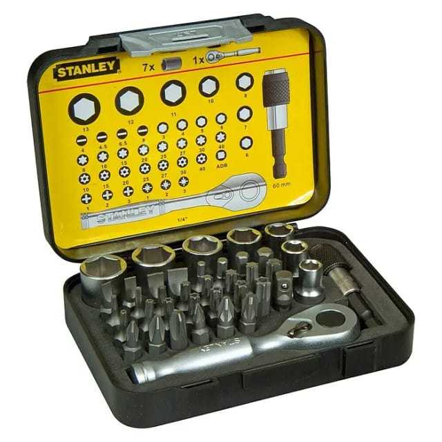 Bit-Satz 1/4", 39-teilig