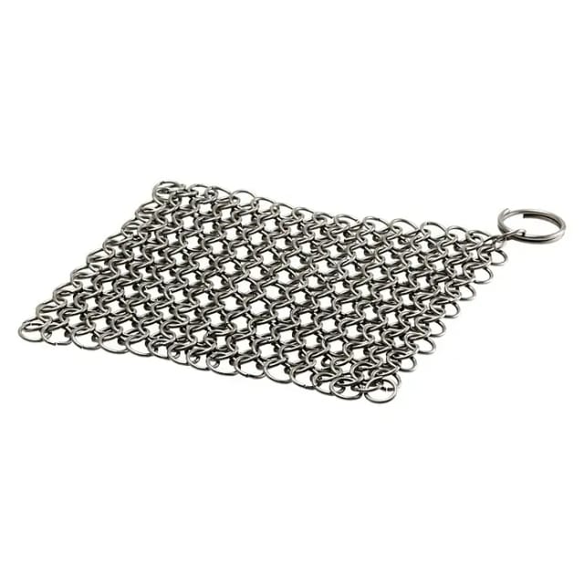 Ringreiniger für Guss- und Schmiedeeisen, Grill-Reinigungsbürste