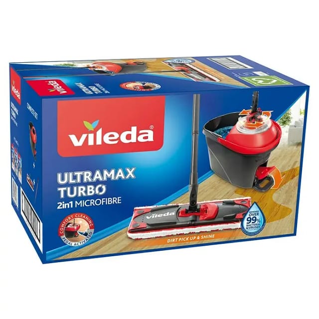 Wischer ULTRAMAX 2in1 TURBO Komplettset, Bodenwischer