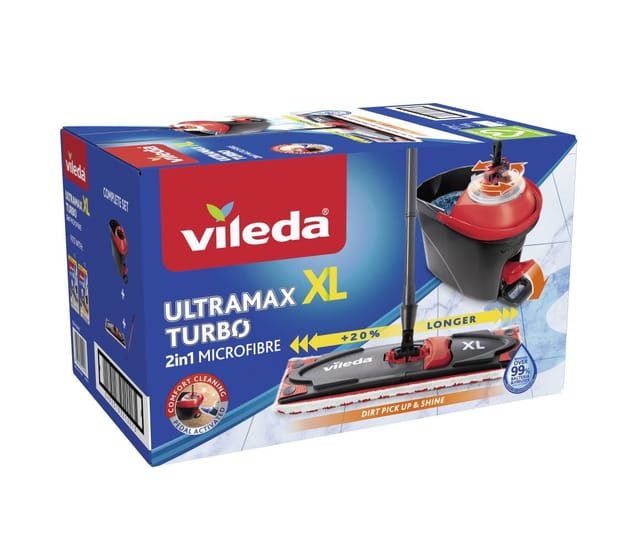 Wischer ULTRAMAX XL Turbo Komplett Box, Bodenwischer