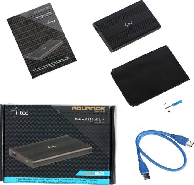 MySafe Advance AluBasic 2.5" USB 3.0, Laufwerksgehäuse