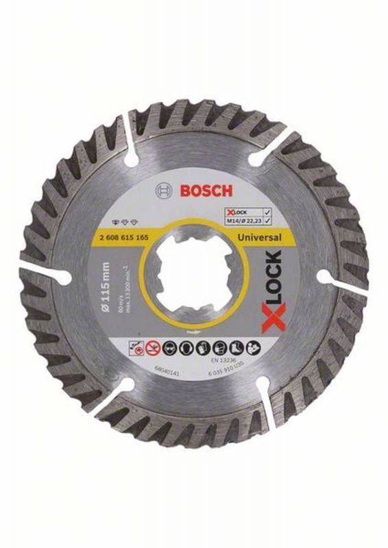 PRO Multi Material X-LOCK Diamant-Trennscheibe, Ø 115mm