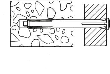 Fensterrahmendübel F 10 M 182 B