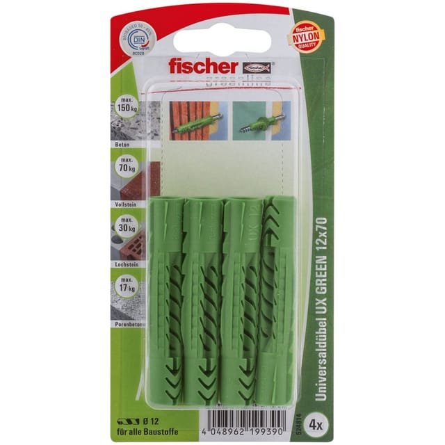 Universaldübel UX GREEN 12x70 K