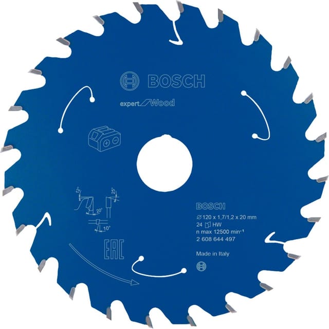 EXPERT Wood Kreissägeblatt, Ø 120mm, 24Z