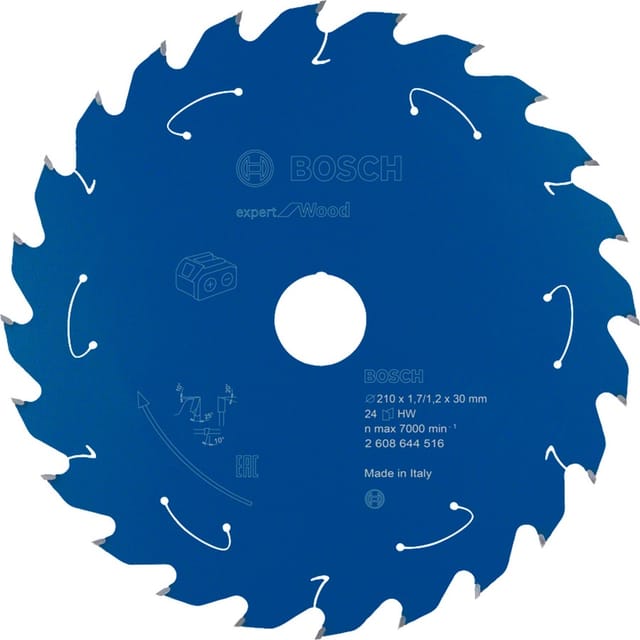 EXPERT Wood Kreissägeblatt, Ø 210mm, 24Z