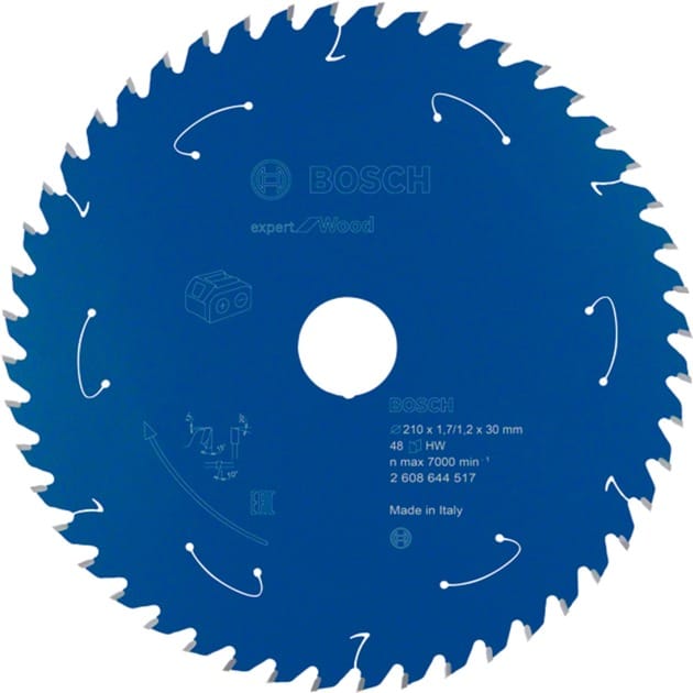 EXPERT Wood Kreissägeblatt, Ø 210mm, 48Z