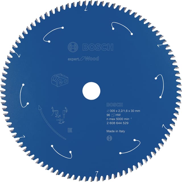 EXPERT Wood Kreissägeblatt, Ø 305mm, 96Z