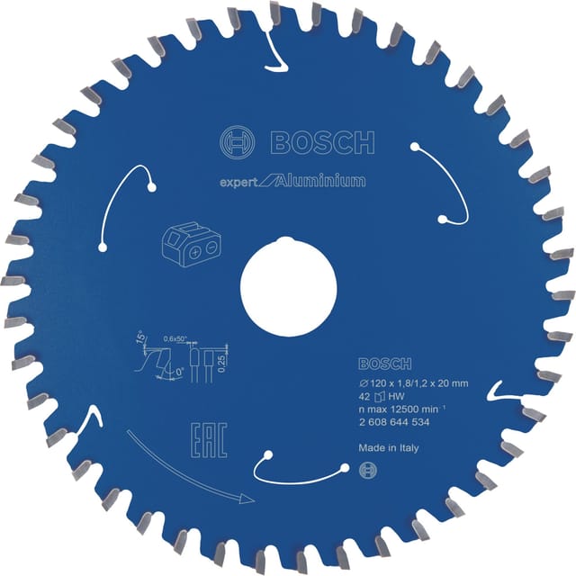Kreissägeblatt Expert for Aluminium, Ø 120mm, 42Z