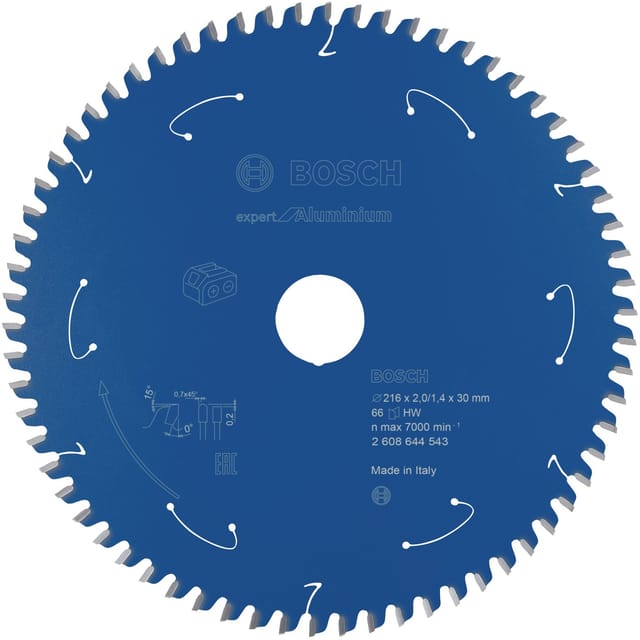 Kreissägeblatt Expert for Aluminium, Ø 216mm, 66Z