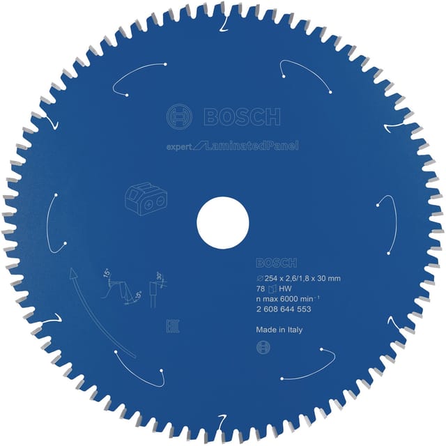 Kreissägeblatt Expert for Laminated Panel, Ø 254mm, 78Z
