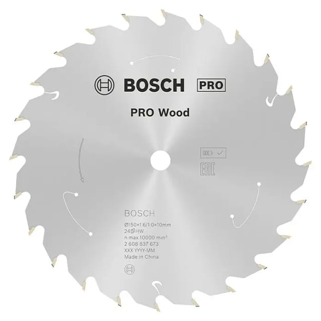 PRO Wood cordless Kreissägeblatt, Ø 150mm, 24Z