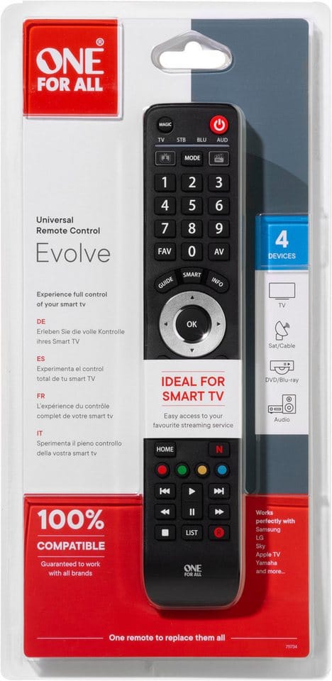 Evolve 4, Fernbedienung