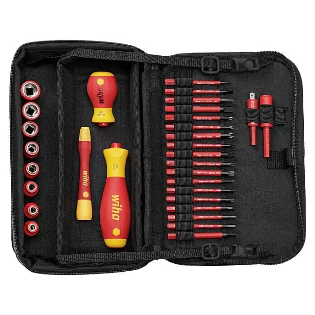 Schraubendreher mit Bithalter 1/4" electric slimVario Set