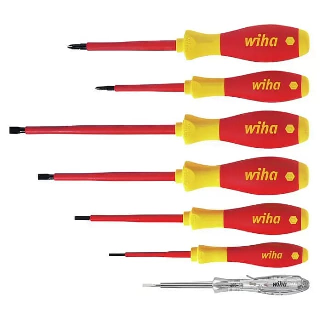 Schraubendreher-Set SoftFinish electric, 7-teilig